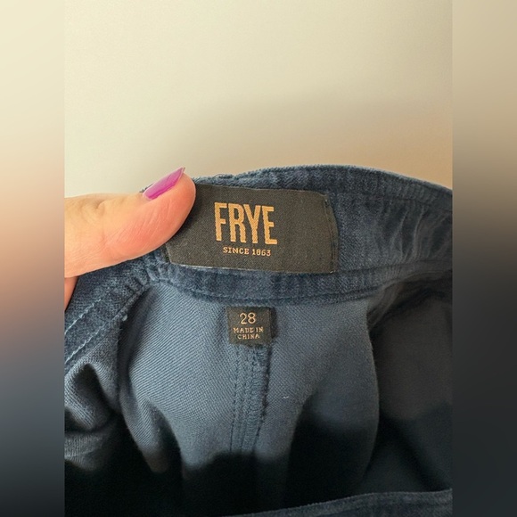 Frye Navy Wide Leg Pants - Picture 4 of 8